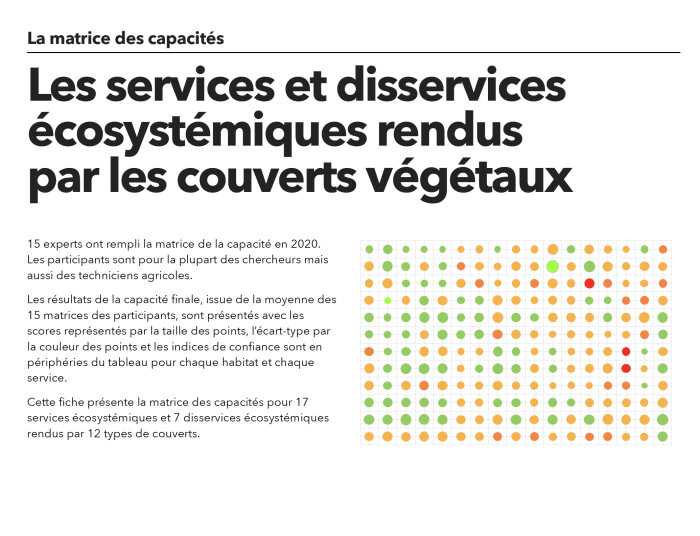 Matrice des capacités Solagro